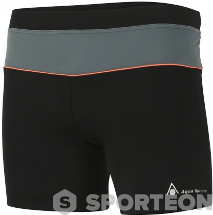 Men's swimsuit Aqua Sphere Ray Repreve Black/Dark Grey