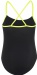 Girl's swimsuit Aqua Sphere Yumi Aqua First Girl Black/Bright Green