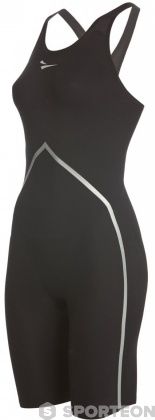 Women's competition swimsuit Finis Rival Open Back Kneeskin Black