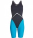 Women's competition swimsuit Finis Rival Open Back Kneeskin Navy/Aqua