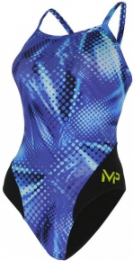 Women's swimwear Michael Phelps Mesa Mid Back Royal Blue