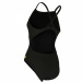 Women's swimwear Michael Phelps Solid Mid Back Black