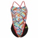 Women's swimwear Michael Phelps Subway Open Back Multicolor/Black