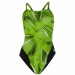 Women's swimwear Michael Phelps Mesa Mid Back Green