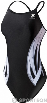 Women's swimwear Tyr Phoenix Diamondfit Black/White