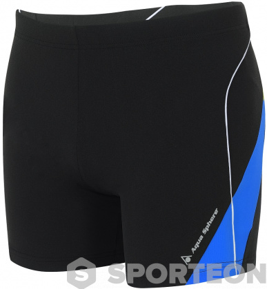 Men's swimsuit Aqua Sphere Dario Repreve Black/Royal Blue