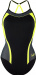 Women's swimwear Michael Phelps Kuta Black/Bright Yellow