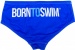 Men's swimsuit BornToSwim Sharks Brief Blue