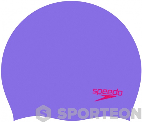 Speedo Plain Moulded Silicone Junior Cap