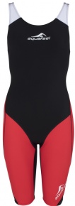 Women's competition swimsuit Aquafeel N2K Openback I-NOV Racing Black/Red