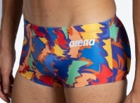 Men's swimsuit Arena Cat Face Squared Short Phantasy Prints Multi