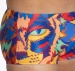 Men's swimsuit Arena Cat Face Squared Short Phantasy Prints Multi