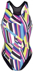 Women's swimwear Aquafeel Stripe Confusion Aquafeelback Multi