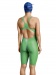 Women's competition swimsuit Aquafeel Neck To Knee Oxygen Racing Green