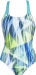 Women's swimwear Arena Shading Prism Swim Pro Back One Piece LB Mint/Multi