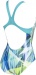 Women's swimwear Arena Shading Prism Swim Pro Back One Piece LB Mint/Multi