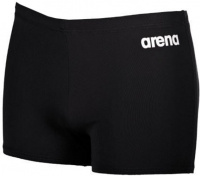 Boy's swimsuit Arena Solid Short Junior Black/White