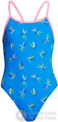 Girl's swimsuit Funkita Buzz Bird Single Strap One Piece Girls