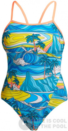 Women's swimwear Funkita Summer Bay Eco Single Strap One Piece