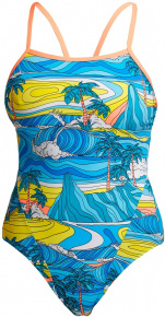 Women's swimwear Funkita Summer Bay Eco Single Strap One Piece