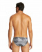 Men's swimsuit Arena Striped Geo Brief Black/Multi