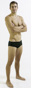 Men's swimsuit Finis Aquashort Solid Pine