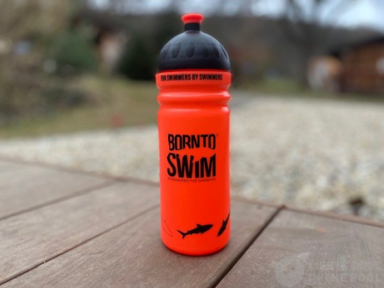 BornToSwim Shark Water Bottle