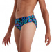 Boy's swimsuit Speedo Digi Allover 6.5cm Brief Boy Black/Lava Red/Neon Absinthe/Blue