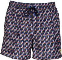 Men's swimsuit Arena Men Beach Short Allover Asphalt/Multi