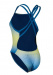 Women's swimwear Aqua Sphere Essential Open Back Multicolor/Blue