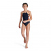 Girl's swimsuit Speedo HyperBoom Splice Muscleback Girl True Navy/Siren Red/Papaya Punch