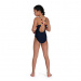 Girl's swimsuit Speedo HyperBoom Splice Muscleback Girl True Navy/Siren Red/Papaya Punch