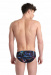 Men's swimsuit Arena Men Swim Brief Allover Black/Multi