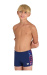 Boy's swimsuit Arena Boys Carnival Swim Short Navy/Multi