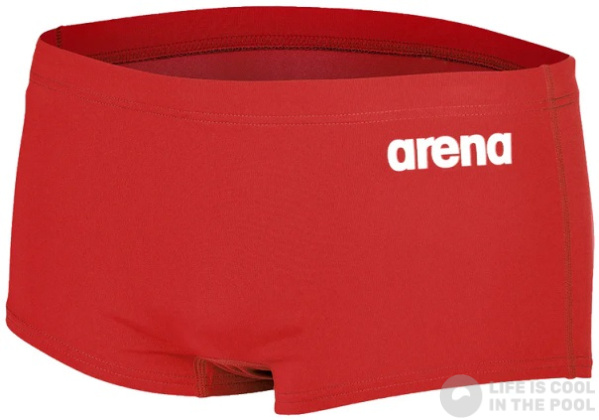 Men's swimsuit Arena Team Swim Low Waist Short Solid Red/White