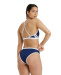 Arena Icons Bikini Cross Back Solid Navy/White