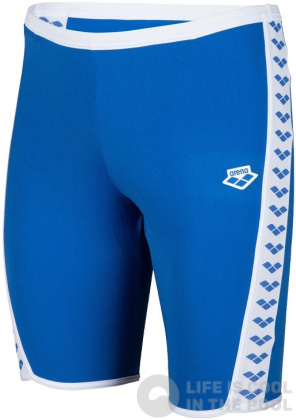 Men's swimsuit Arena Icons Swim Jammer Solid Royal/White