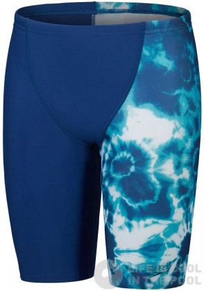 Boy's swimsuit Speedo Digital Allover V-Cut Jammer Boy Ammonite Blue/Blue Tack/Aquarium