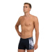 Men's swimsuit Arena Overlap Swim Short Black/White Multi