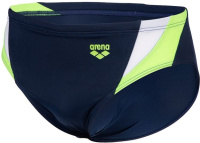 Men's swimsuit Arena Swim Briefs Panel Navy/Green/White