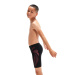 Boy's swimsuit Speedo Plastisol Placement Jammer Boy Black/Fed Red/Dapple Grey