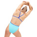 Women's swimwear Speedo Solid Vback Fluo Arctic/True Cobalt