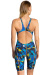 Women's competition swimsuit Mad Wave Revolution X8 Open Back Blue