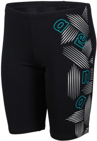 Boy's swimsuit Arena Boys Swim Jammer Graphic Black