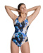 Women's swimwear Arena Bodylift Pamela Swimsuit Lightcross C-Cup Black/Multi