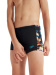 Boy's swimsuit Speedo Digital Panel Aquashort Boy Black/Hypersonic Blue/Orange/Lumo Green