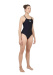 Women's swimwear Aqua Sphere Essential Tie Back Black