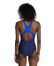 Women's swimwear Arena My Crystal Swimsuit Control Pro Back Navy/Neon Blue