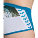 Men's swimsuit Arena Planet Swim Low Waist Short Blue Cosmo/White