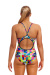 Women's swimwear Funkita On The Grid Diamond Back One Piece